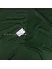 Платок Valentino шелковый темно-зеленый однотонный