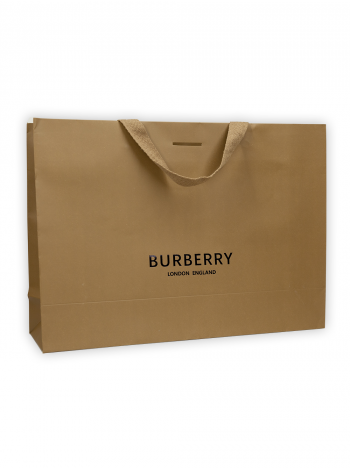 Фирменный пакет Burberry коричневый